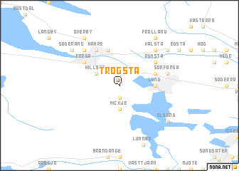 map of Trogsta