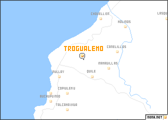 map of Trogualemo
