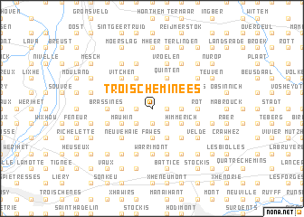 map of Trois Cheminées