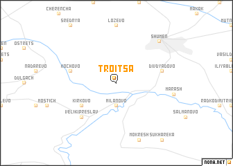 map of Troitsa