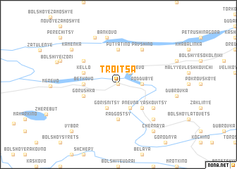 map of Troitsa