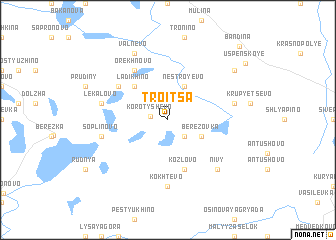 map of Troitsa