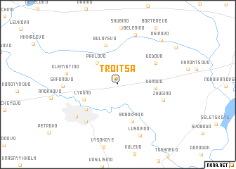 map of Troitsa