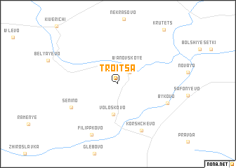 map of Troitsa