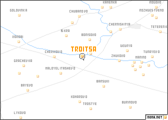 map of Troitsa