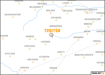 map of Troitsa