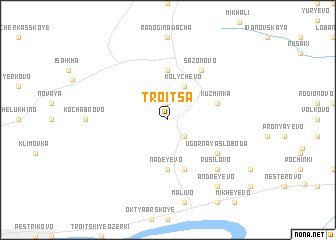 map of Troitsa