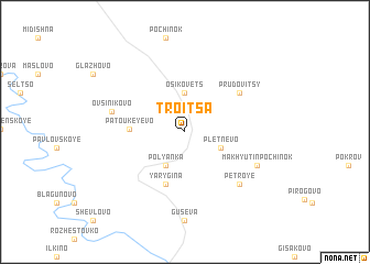 map of Troitsa