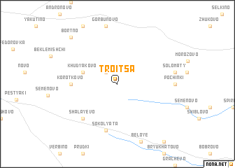 map of Troitsa