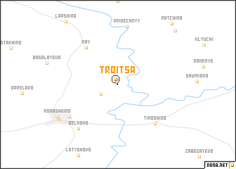 map of Troitsa