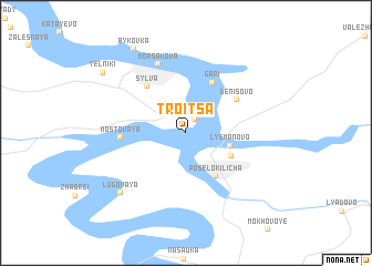 map of Troitsa