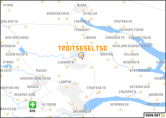 map of Troitse-Sel\