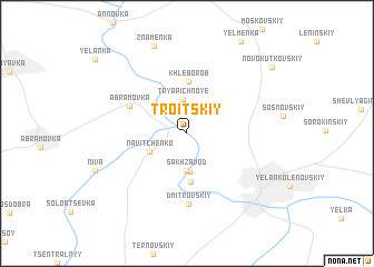 map of Troitskiy