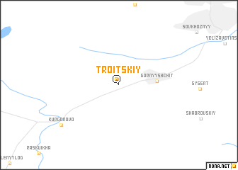 map of (( Troitskiy ))
