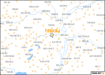 map of Trokaj
