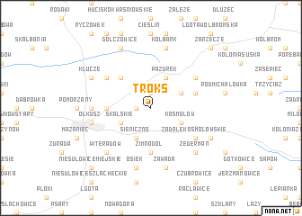 map of Troks