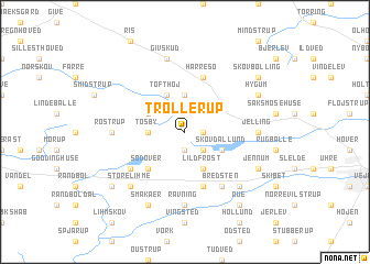 map of Trollerup