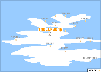 map of Trollfjord