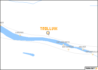 map of Trollvik