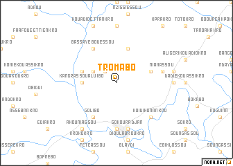 map of Tromabo