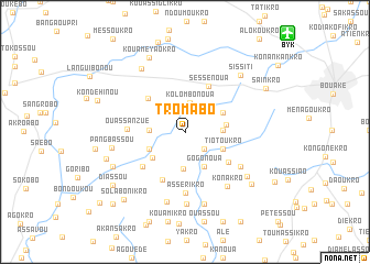 map of Tromabo