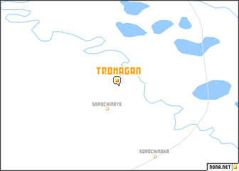 map of Trom-Agan