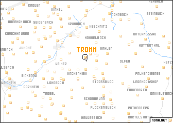 map of Tromm