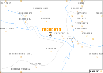 map of Trompeta