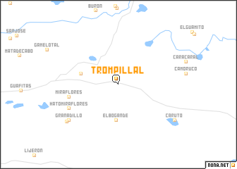 map of Trompillal