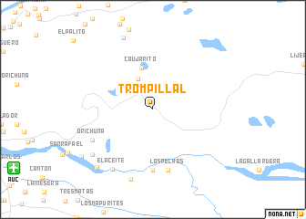 map of Trompillal