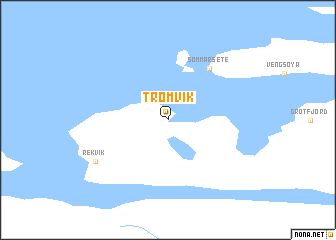 map of Tromvik
