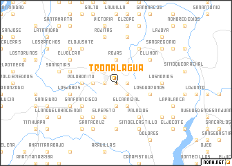 map of Tronalagua