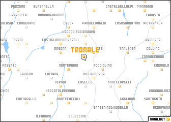 map of Tronale