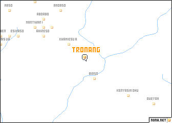 map of Tronang