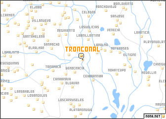map of Tronconal