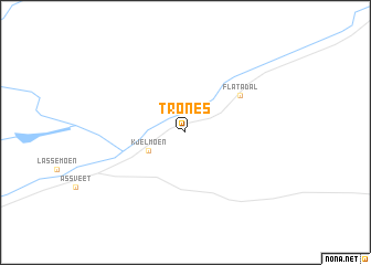 map of Trones