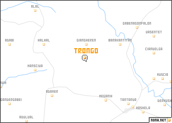 map of Trongo