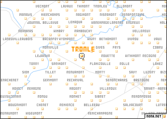 map of Tronle