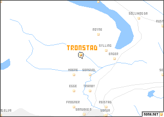 map of Tronstad