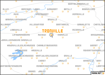 map of Tronville