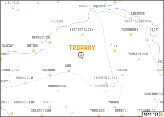 map of Tropany