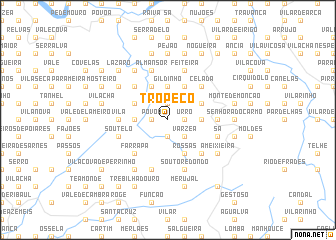 map of Tropeço