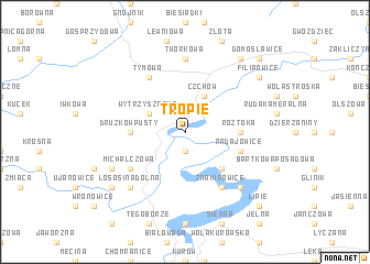 map of Tropie