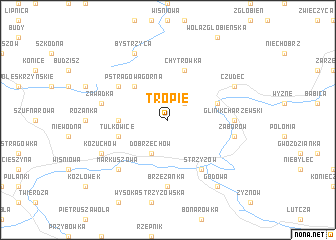 map of Tropie