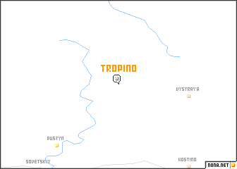 map of Tropino