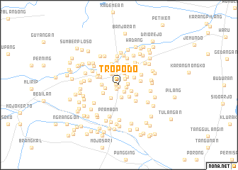map of Tropodo