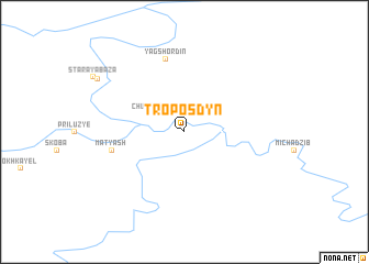 map of Troposdyn