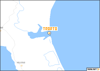 map of Tropto