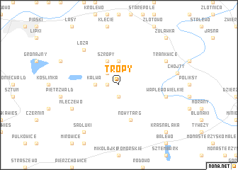 map of Tropy