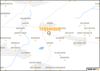 map of Troshkovo